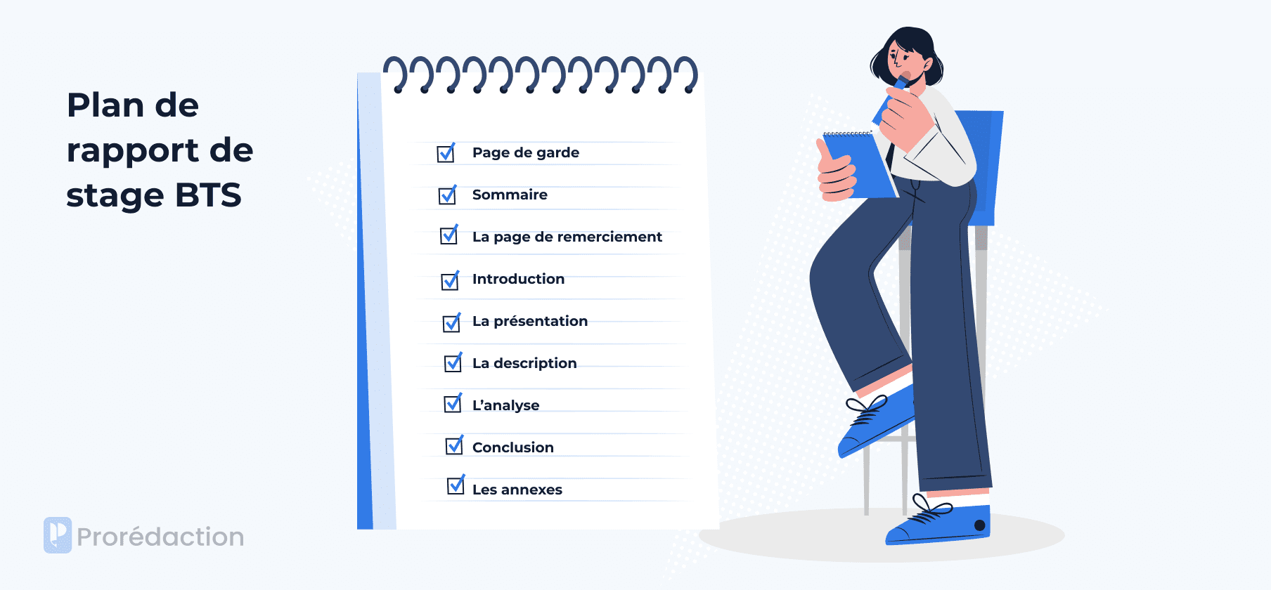 Rédaction de votre rapport de stage en BTS