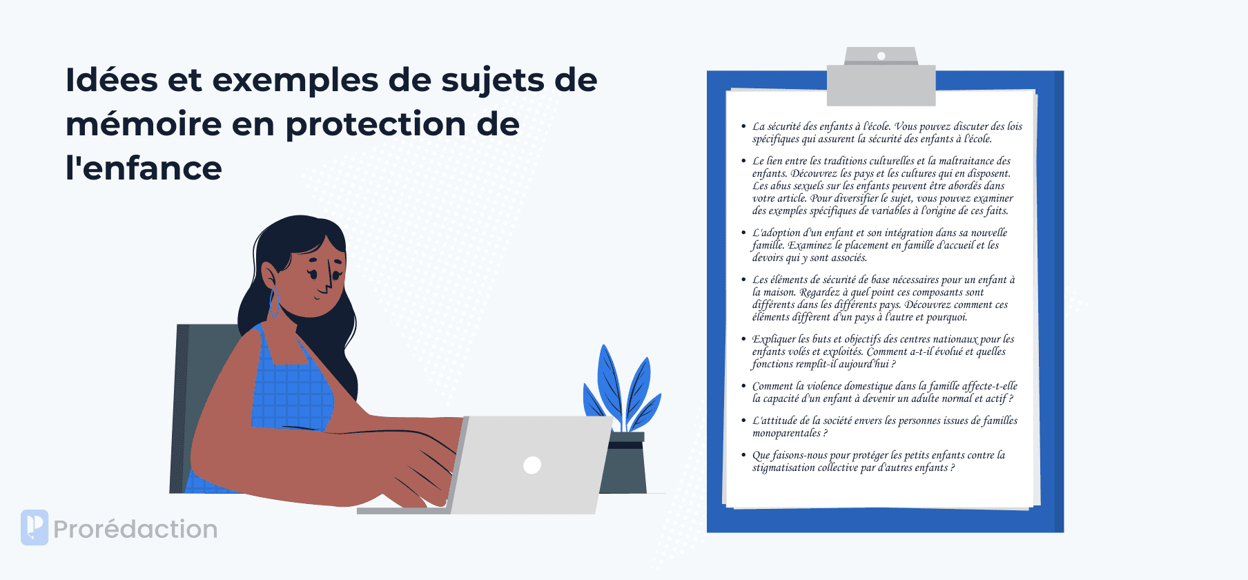 sujet de mémoire sur la petite enfance